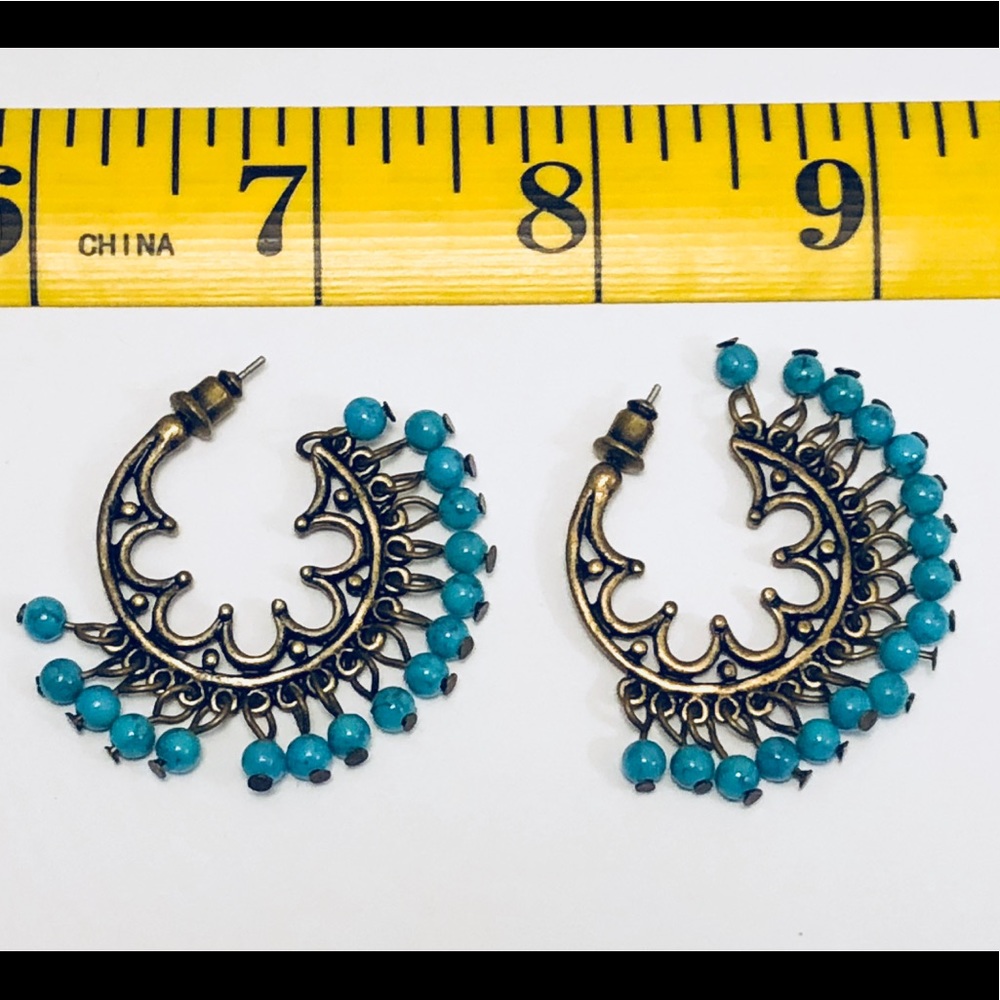 Fashion turquoise earrings